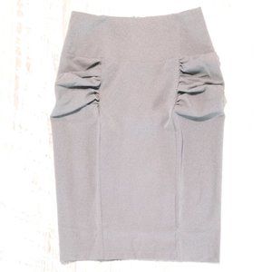 NWT FIGL Hi-waist Gathered Hip Pencil Skirt